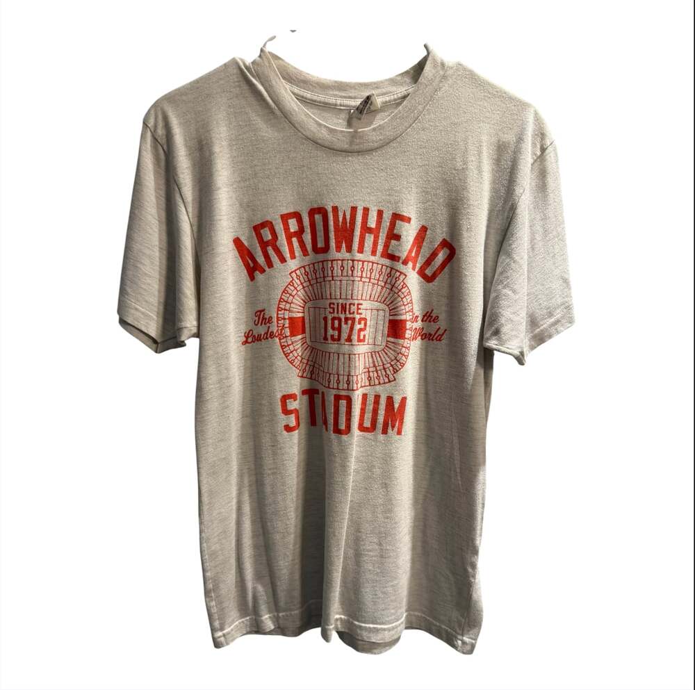 Charlie Hustle Arrowhead Stadium The Loudest in the World T-Shirt